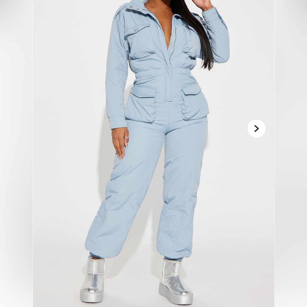 Baby Blue Snowsuit